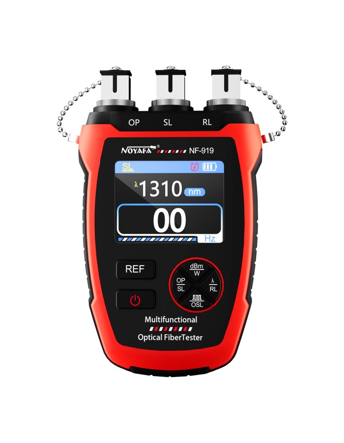 Noyafa Multifunctional Optical Fiber Tester Integrated Optical Power Meter, Light Source, and VFL NF-919 Noyafa Multifunctional Optical Fiber Tester Integrated Optical Power Meter, Light Source, and VFL NF-919