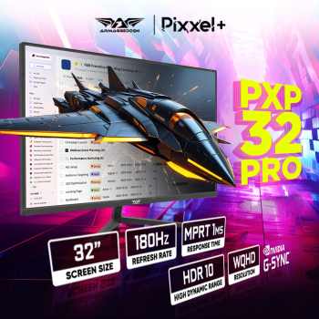 Armaggeddon Gaming Monitor 32'' Slim Frame 2K IPS 180Hz 1ms PXP32Pro Black Armaggeddon Gaming Monitor 32'' Slim Frame 2K IPS 180Hz 1ms PXP32Pro Black