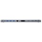 Unitek USB-C Hub Docking Station 11in1 USB3.0 2xHDMI/1xDVI/Gb Lan/Audio/PD100W D1147A