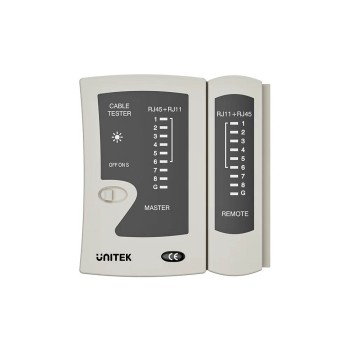 Unitek Network Tools Cablet Tester for RJ45/RJ11 OT140AGY01