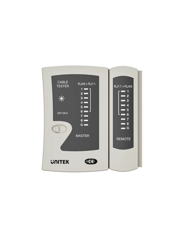 Unitek Network Tools Cablet Tester for RJ45/RJ11 OT140AGY01 Unitek Network Tools Cablet Tester for RJ45/RJ11 OT140AGY01