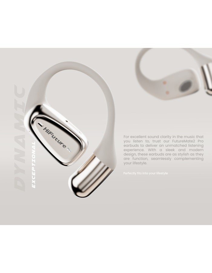 HiFuture Headphones Open Ear FutureMate 2 PRO Black