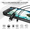 Unitek Converter USB-C to HDMI Cable 4K60Hz 2.0m + PD100W V1439A