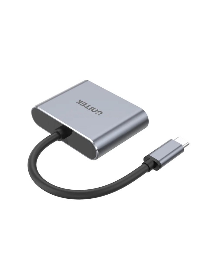 Unitek Converter USB-C to HDMI 4K60Hz + VGA with MST V1126A Unitek Converter USB-C to HDMI 4K60Hz + VGA with MST V1126A