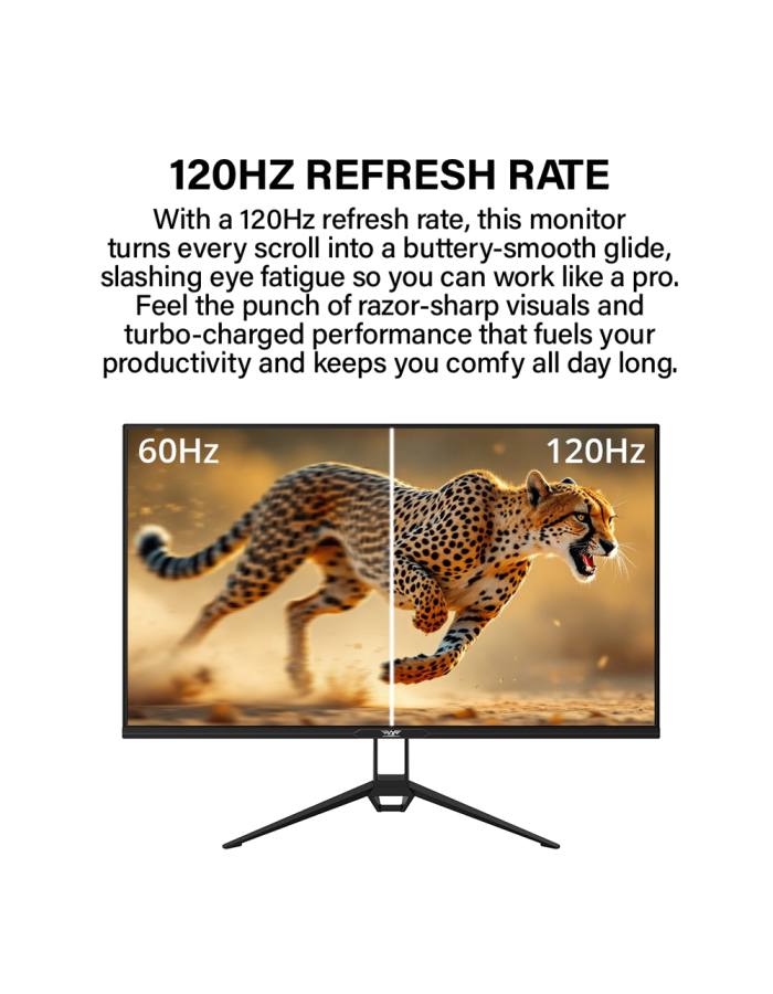 Armaggeddon Gaming Monitor 22'' FHD 120Hz 1ms PXP22G Black