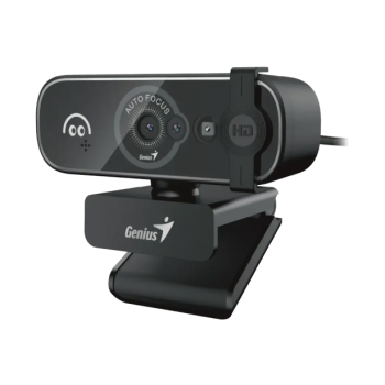 Genius PC Web Camera 2K with Tripod, AF USB-A+C FaceCam 3000AF