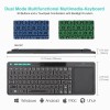 Rii Mini Keyboard Wireless 2.4GHz & Bluetooth with Large Touchpad & Media Keys RGB RT518S Rii Mini Keyboard Wireless 2.4GHz & Bluetooth with Large Touchpad & Media Keys RGB RT518S