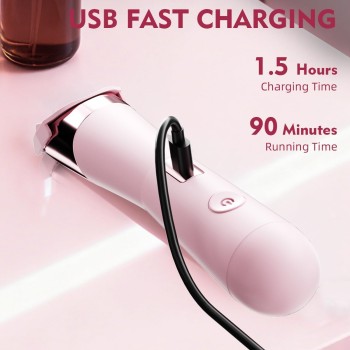 Enchen Body Hair Trimmer A4 USB-C 400mAh Pink