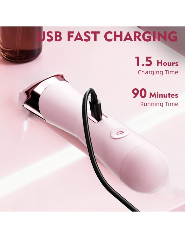 Enchen Body Hair Trimmer A4 USB-C 400mAh Pink