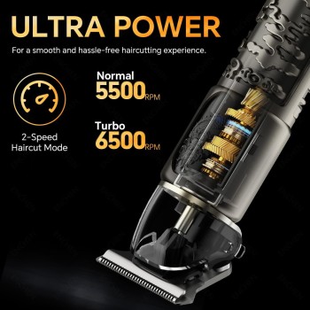 Enchen Hair Clipper Goldenstone 1 USB-C 1200mAh Black