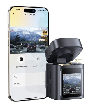 Baseus Car Dashcam Front 4K PrimeTrip VD1 Pro Black