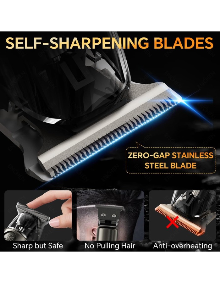 Enchen Hair Clipper Goldenstone 1 USB-C 1200mAh Black