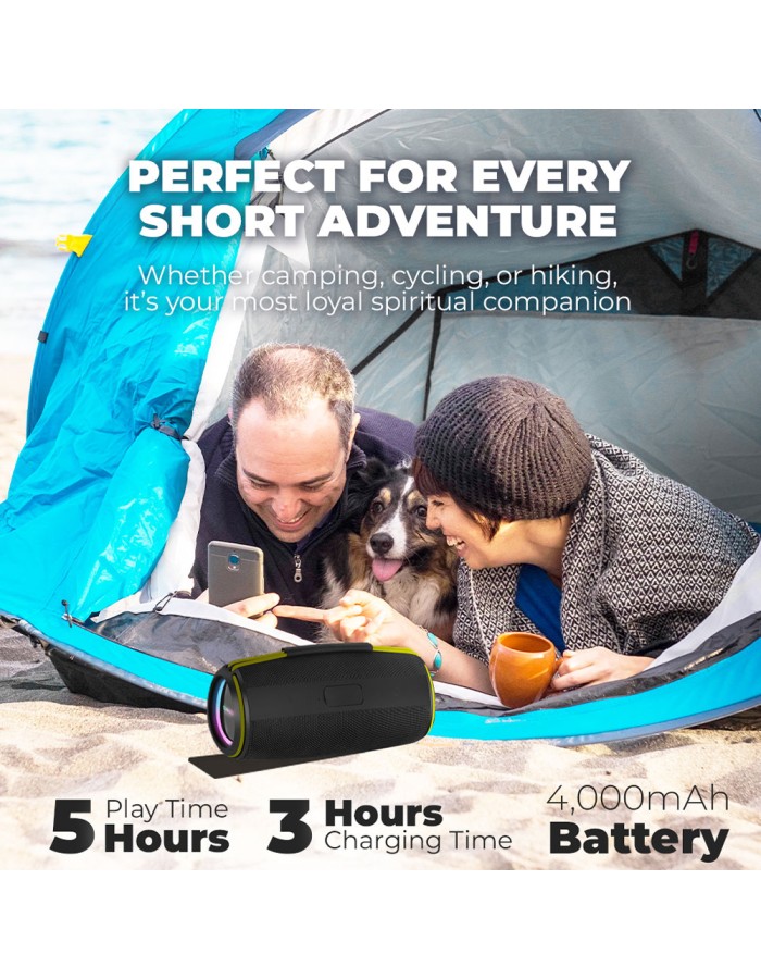 SonicGear Portable Speaker TWS BT/USB/FM/RGB IPX5 30W SONICGO! BOOM 6 SonicGear Portable Speaker TWS BT/USB/FM/RGB IPX5 30W SONICGO! BOOM 6