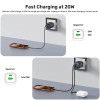 Unitek Charge Wall GaN 20W USBCx1 & USBAx1 UK P1128 Black