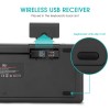 Rii Mini Keyboard Wireless 2.4GHz & Bluetooth with Large Touchpad & Media Keys RGB RT518S Rii Mini Keyboard Wireless 2.4GHz & Bluetooth with Large Touchpad & Media Keys RGB RT518S