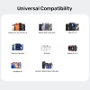 Unitek Charge Wall GaN 45W USBCx2 UK P1129 Black Unitek Charge Wall GaN 45W USBCx2 UK P1129 Black