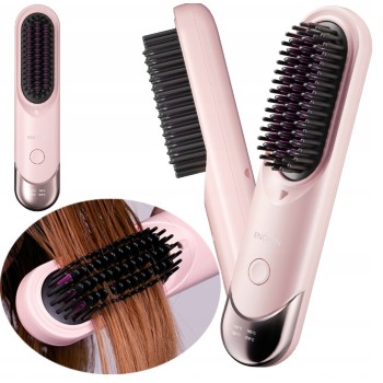 Enchen Comb Straightening Cordless USB-C 4000mAh Pink