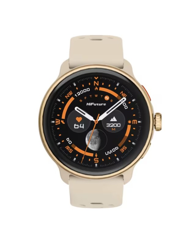 HiFuture Adventure GPS SmartWatch with AMOLED VELA Latte HiFuture Adventure GPS SmartWatch with AMOLED VELA Latte