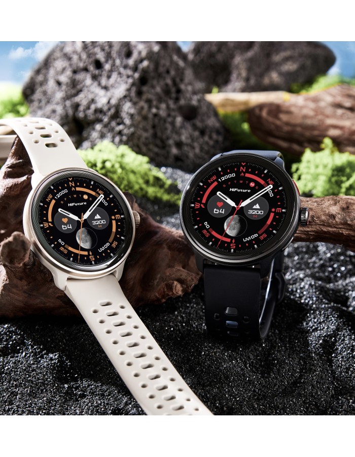 HiFuture Adventure GPS SmartWatch with AMOLED VELA Latte HiFuture Adventure GPS SmartWatch with AMOLED VELA Latte