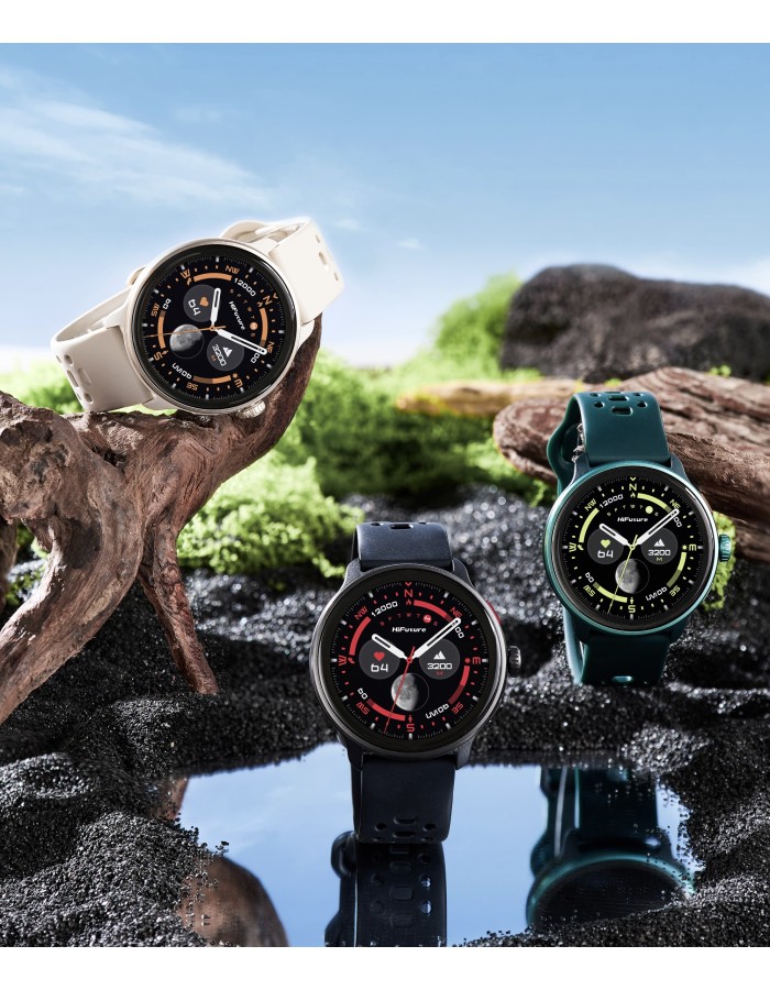 HiFuture Adventure GPS SmartWatch with AMOLED VELA Latte HiFuture Adventure GPS SmartWatch with AMOLED VELA Latte