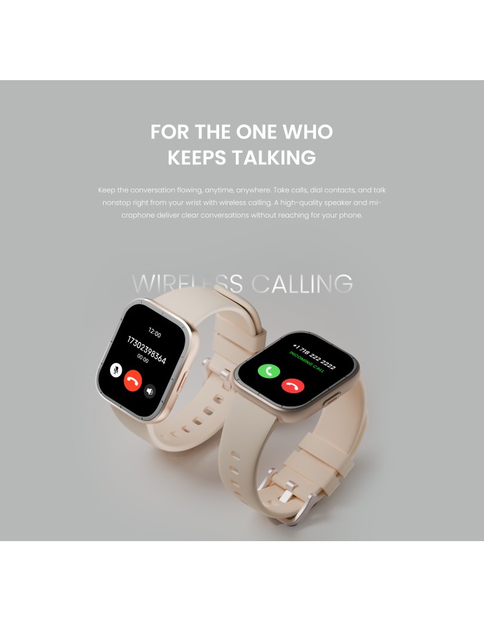 HiFuture Fashion SmartWatch ZONE3 Pink/Gold