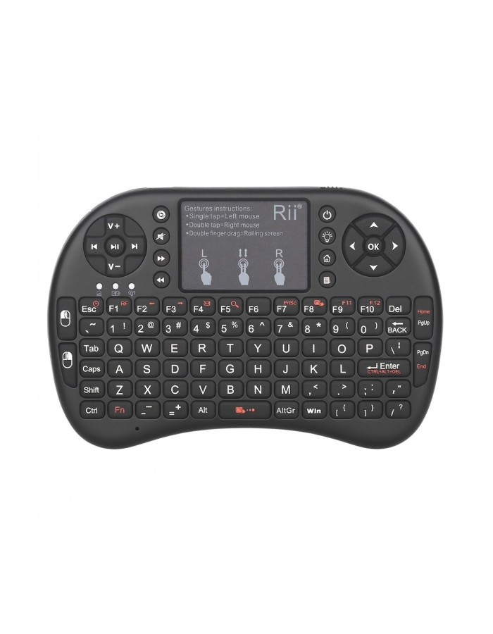 Rii Mini Keyboard Wireless 2.4GHz with Touchpad i8+