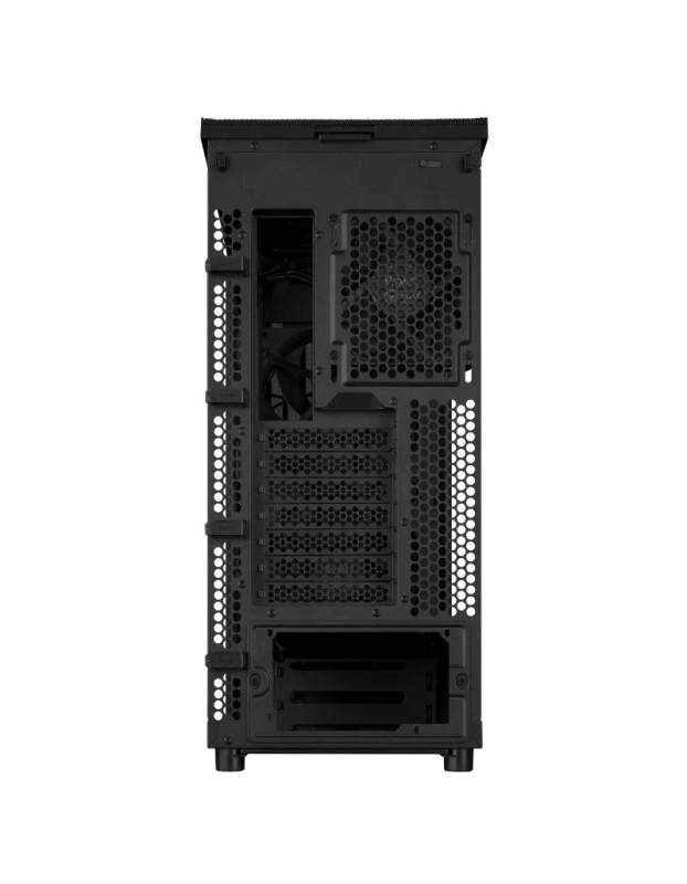 ASUS PC Case ProArt ATX Ash Wood Front Panel Tempered Glass Side Panel 3x Pre-Installed Fans Type-C PA401 Wood Edition Black TG