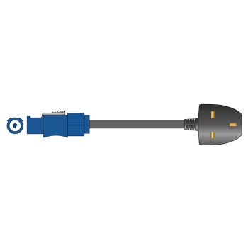 Citronic Twist and Lock to UK Plug Light & Sound Mains Cable 5.0m 114.093UK Citronic Twist and Lock to UK Plug Light & Sound Mains Cable 5.0m 114.093UK