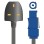 Citronic Twist and Lock to UK Plug Light & Sound Mains Cable 1.5m 114.091UK