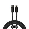 Baseus Cable Lightning to USB-A Tungsten Gold Series Braided 2.0m Black Baseus Cable Lightning to USB-A Tungsten Gold Series Braided 2.0m Black