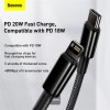 Baseus Cable Lightning to USB-A Tungsten Gold Series Braided 2.0m Black Baseus Cable Lightning to USB-A Tungsten Gold Series Braided 2.0m Black
