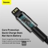 Baseus Cable Lightning to USB-A Tungsten Gold Series Braided 2.0m Black Baseus Cable Lightning to USB-A Tungsten Gold Series Braided 2.0m Black