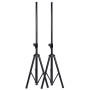 QTX Speaker Stand Floor Set of 2 Stands + Carry Case 181.182UK