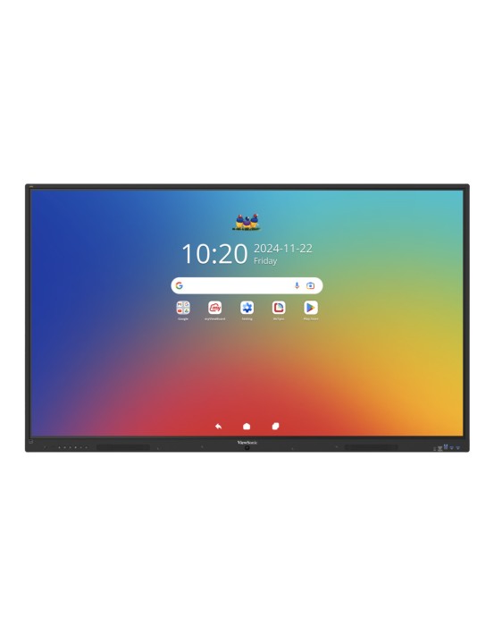 Viewsonic Viewboard Interactive Display Whiteboard 65" 4K Android EDLA 64-Point Touch 20W Speakers IFP6535-1-1C Viewsonic Viewboard Interactive Display Whiteboard 65" 4K Android EDLA 64-Point Touch 20W Speakers IFP6535-1-1C