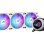 ASUS CPU Liquid Cooler ROG Strix Triple Premium ARGB GEN2 Fans Asetek Gen7 v2 Pump  2.1" IPS LCD Display LC III 360 ARGB LCD White