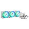 ASUS CPU Liquid Cooler MAX Gaming Triple Daisy-Chained Fans 2.4" IPS Display LC 360 ARGB LCD White ASUS CPU Liquid Cooler MAX Gaming Triple Daisy-Chained Fans 2.4" IPS Display LC 360 ARGB LCD White