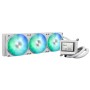 ASUS CPU Liquid Cooler MAX Gaming Triple Daisy-Chained Fans 2.4" IPS Display LC 360 ARGB LCD White