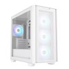 ASUS PC Case Gaming mATX Mesh Front Panel Tempered Glass Side Window 4x Pre-Installed ARGB Fans A21 PLUS White ASUS PC Case Gaming mATX Mesh Front Panel Tempered Glass Side Window 4x Pre-Installed ARGB Fans A21 PLUS White