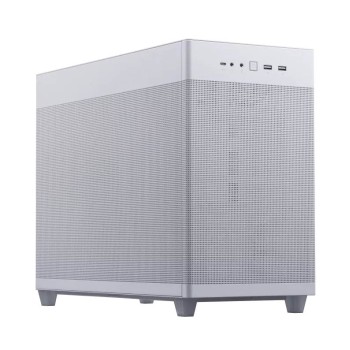 ASUS PC Case Prime mATX Quasi-Filter Mesh Tool-Free Side Panels 1x Pre-Installed Fan USB-C AP201 Mesh White