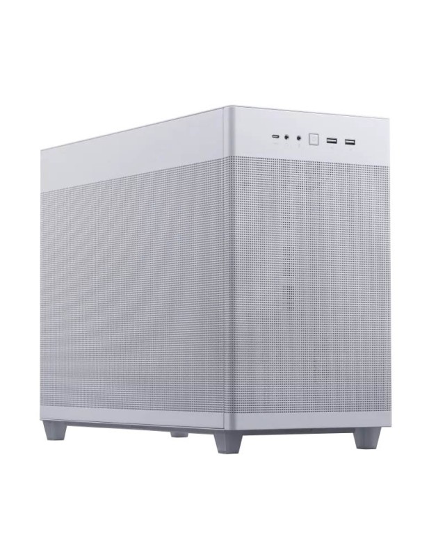 ASUS PC Case Prime mATX Quasi-Filter Mesh Tool-Free Side Panels 1x Pre-Installed Fan USB-C AP201 Mesh White ASUS PC Case Prime mATX Quasi-Filter Mesh Tool-Free Side Panels 1x Pre-Installed Fan USB-C AP201 Mesh White