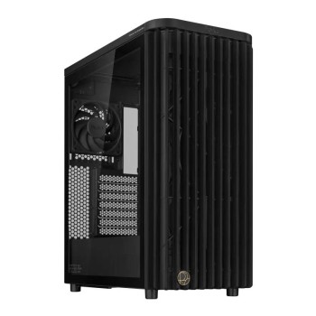 ASUS PC Case ProArt ATX Ash Wood Front Panel Tempered Glass Side Panel 3x Pre-Installed Fans Type-C PA401 Wood Edition Black TG