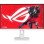ASUS Monitor ROG Strix Gaming 27" 2K QHD 255Hz IPS 0.3ms Gaming-AI ELMB SYNC DP HDMI USB-C Full Ergonomic XG27ACMES-W White