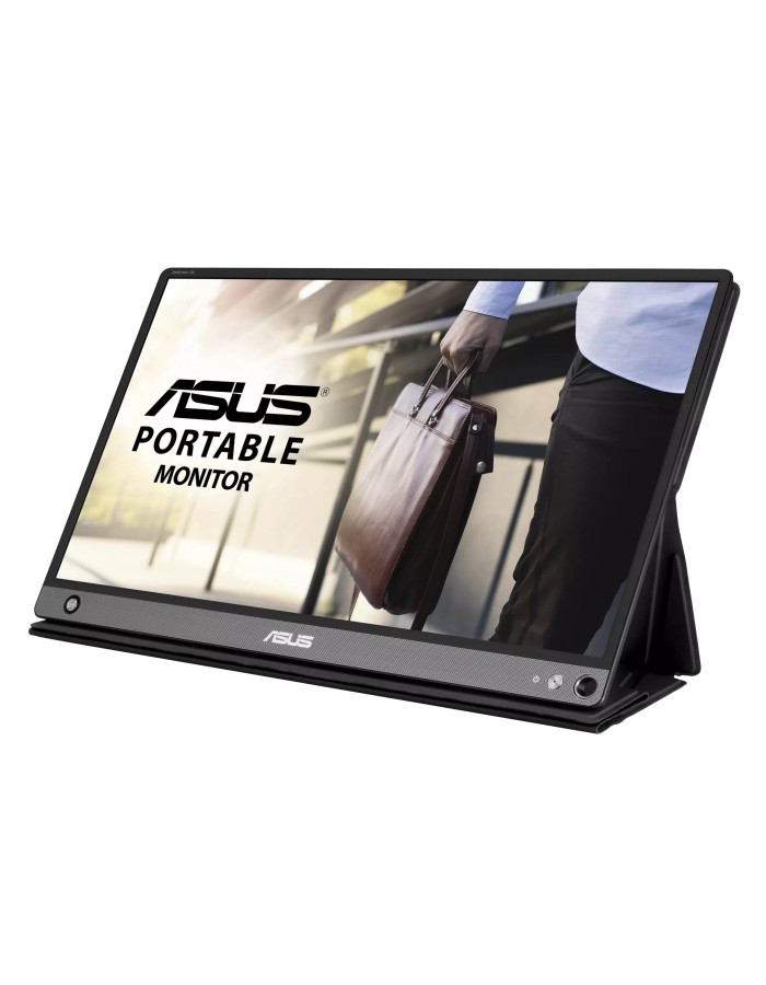 ASUS Monitor Portable ZenScreen GO 15.6" FHD IPS Built-in Battery Foldable Smart Case HDMI USB-C Speakers MB16AHP ASUS Monitor Portable ZenScreen GO 15.6" FHD IPS Built-in Battery Foldable Smart Case HDMI USB-C Speakers MB16AHP