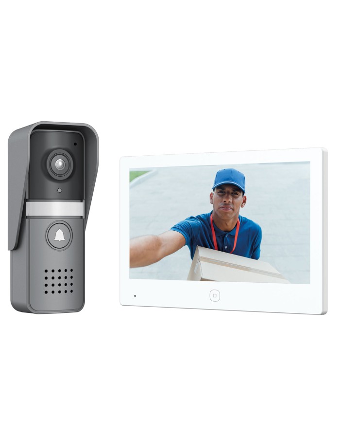 Mercury SECURITY Video Door Phone with WiFi 2-Wire FHD 7" VDP002 350.021UK