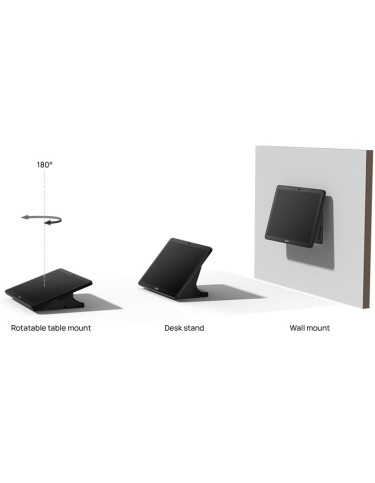Yealink Bracket Mount Kit Tabletop, Wall & Rotatable Table Lock for CTP25 CTP25-Mounting-KIT Yealink Bracket Mount Kit Tabletop, Wall & Rotatable Table Lock for CTP25 CTP25-Mounting-KIT