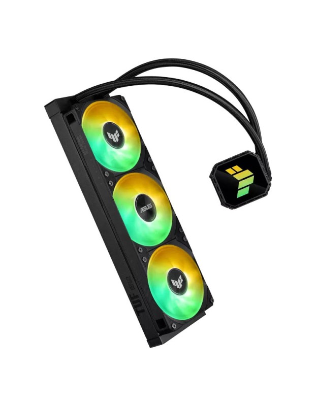 ASUS CPU Liquid Cooler TUF Gaming ARGB Pre-Installed Integrated Triple Fans LC III 360 ARGB