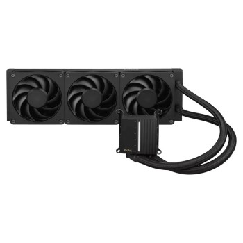 ASUS CPU Liquid Cooler ProArt Triple Alphacool Apex Stealth Triple Fans Illuminated System Status Meter LC 360 Black