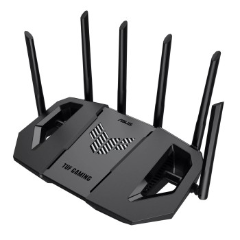 ASUS Router Wi-Fi 7 BE9400 Tri Band Quad 2.5GbE MLO VPN AiProtection TUF Gaming TUF-BE9400