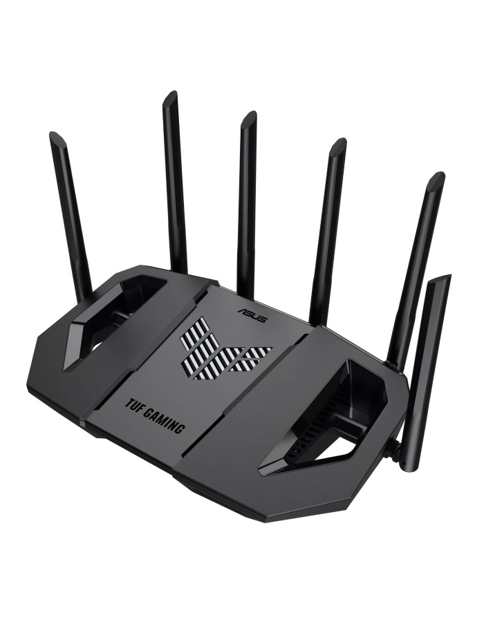 ASUS Router Wi-Fi 7 BE9400 Tri Band Quad 2.5GbE MLO VPN AiProtection TUF Gaming TUF-BE9400 ASUS Router Wi-Fi 7 BE9400 Tri Band Quad 2.5GbE MLO VPN AiProtection TUF Gaming TUF-BE9400