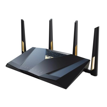 ASUS Router Wi-Fi 7 BE7200 Dual Band Quad 2.5GbE Dual 10G Ports SFP+ MLO VPN AiProtection Pro Guest-Network Pro RT-BE88U